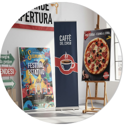Insegne, Striscioni e Poster